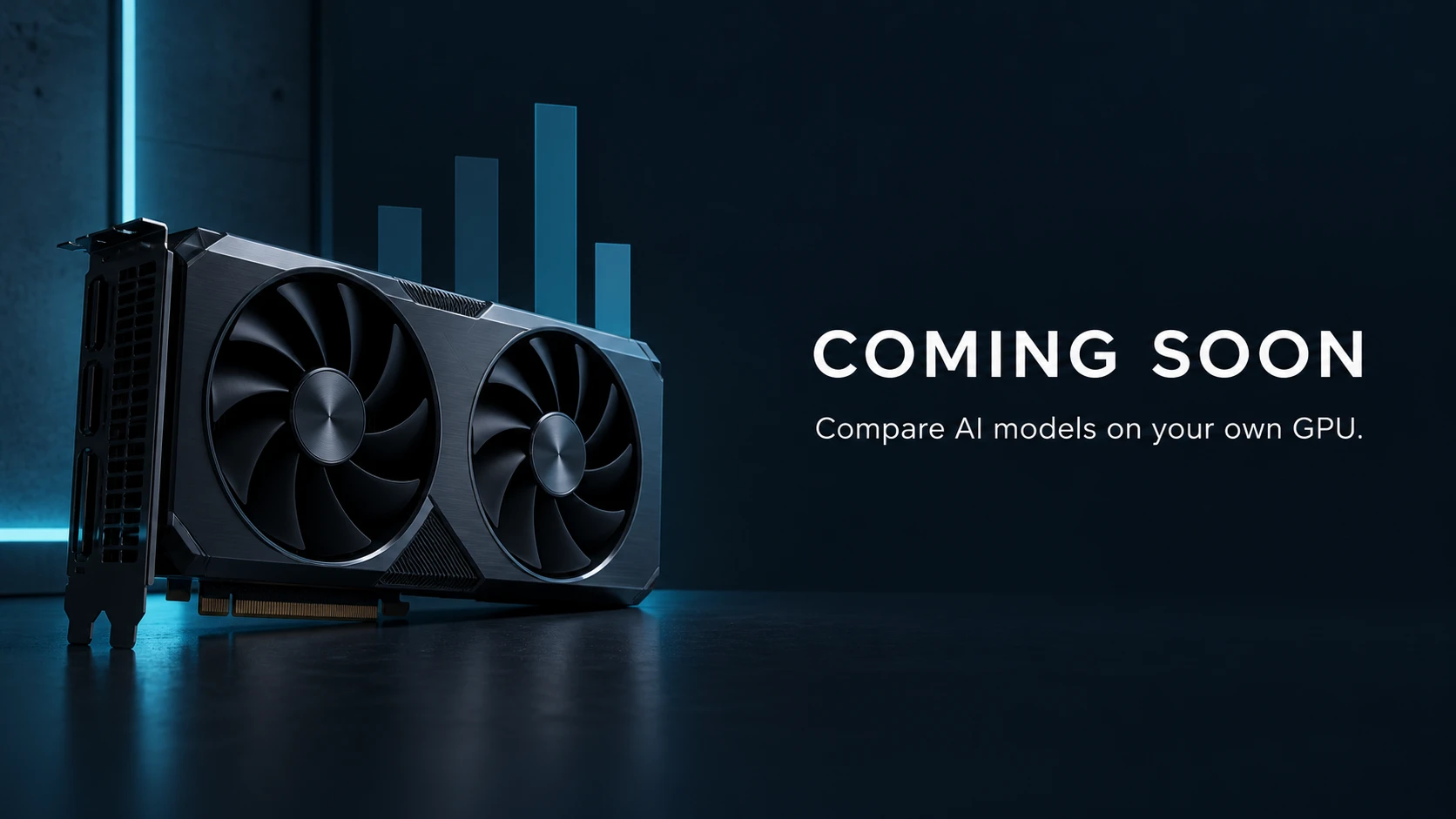 Coming soon. Compare AI models running locally on your own GPU. ModelPerf is coming soon.